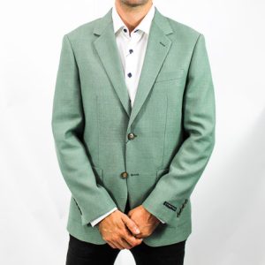 Boston Plain Green Sports Coat-S23B950-front