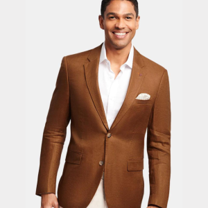 Brooksfield Twill Linen Blazer- Hero