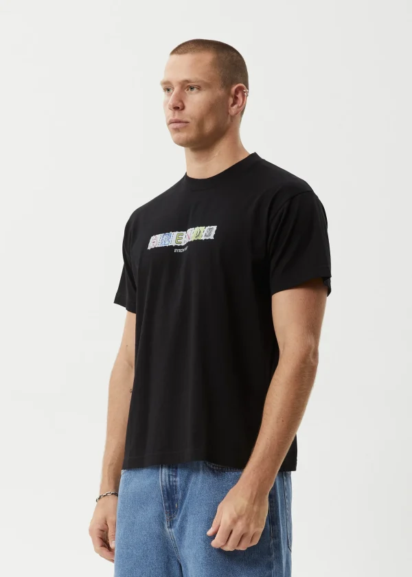 3-Afends Take A Trip Mens Boxy Fit Tee-M244017-Black-Side-1