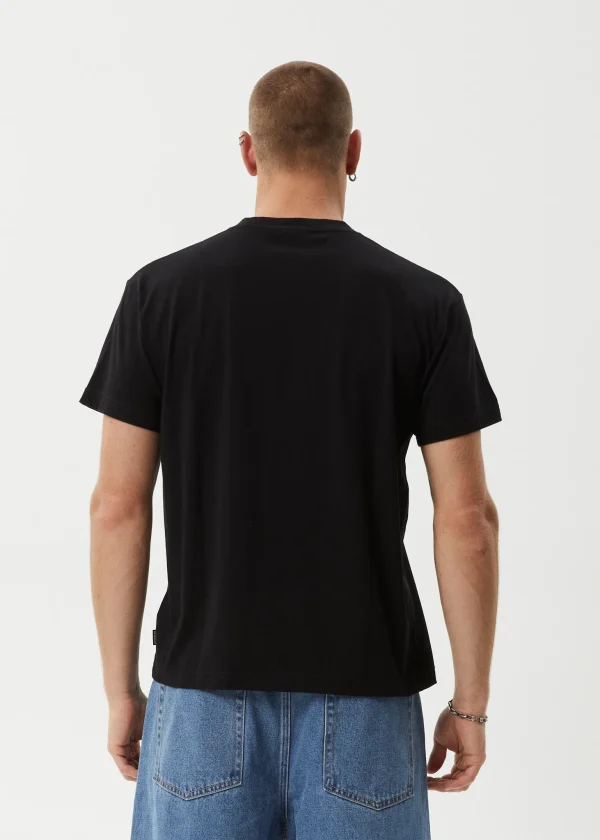 6-Afends Take A Trip Mens Boxy Fit Tee-M244017-Black-Back