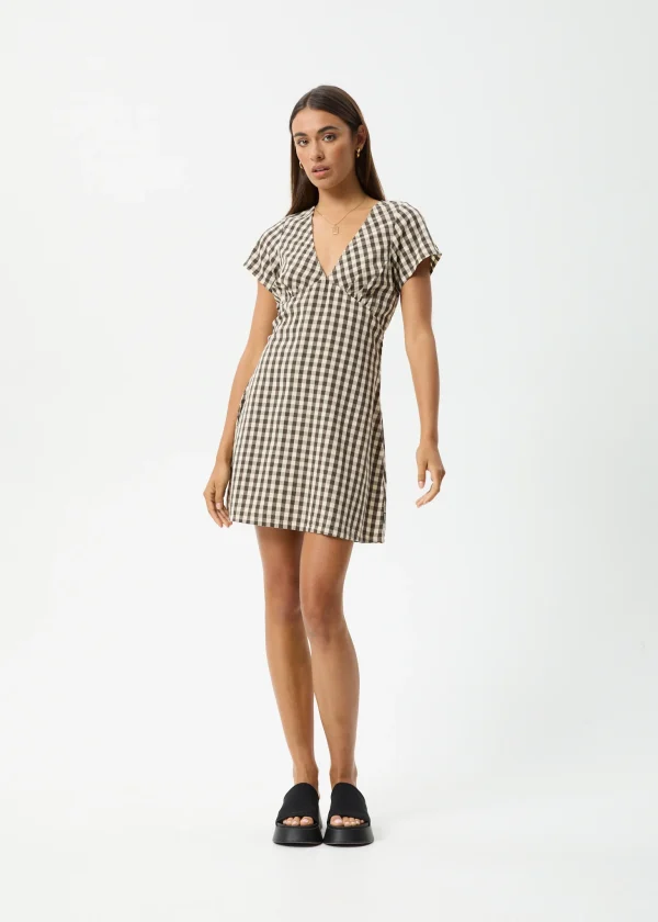 Afends Gambet Check Tea Dress-W244811-Hero