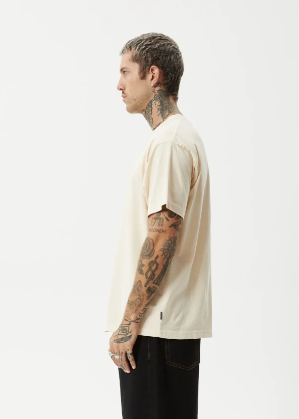 Afends Men's Peace Out Boxy Fit Tee-M244002-Side-2