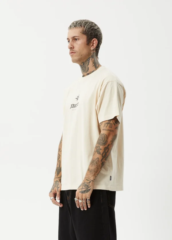 Afends Men's Peace Out Boxy Fit Tee-M244002-Side