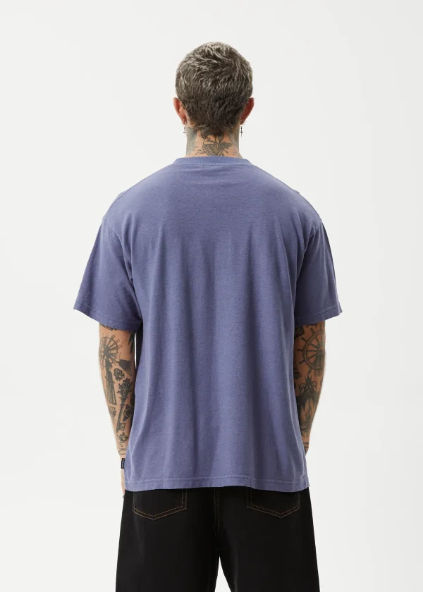 Afends Repeat Me Mens Boxy Fit Tee-M244006-BACK