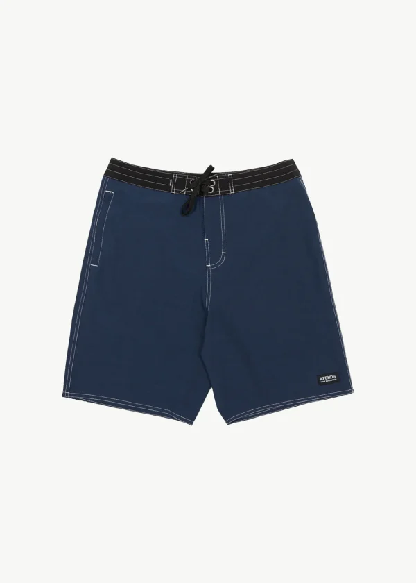 Afends Surf Related Fixed Waist Board Shorts-M230300-NVY-HERO