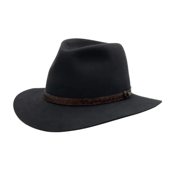 Akubra Banjo Patterson Hat-BANJO-Grahpite