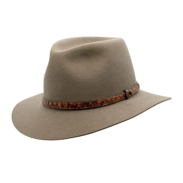 Akubra Banjo Patterson Hat-BANJO-Heritage-Fawn