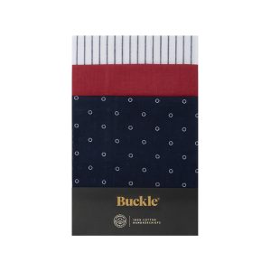 Buckle Assorted 10 Pack Handkerchiefs-HK10-01-Hero