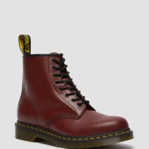 Dr Martens 1460 Smooth Cherry Boots-11822600-01