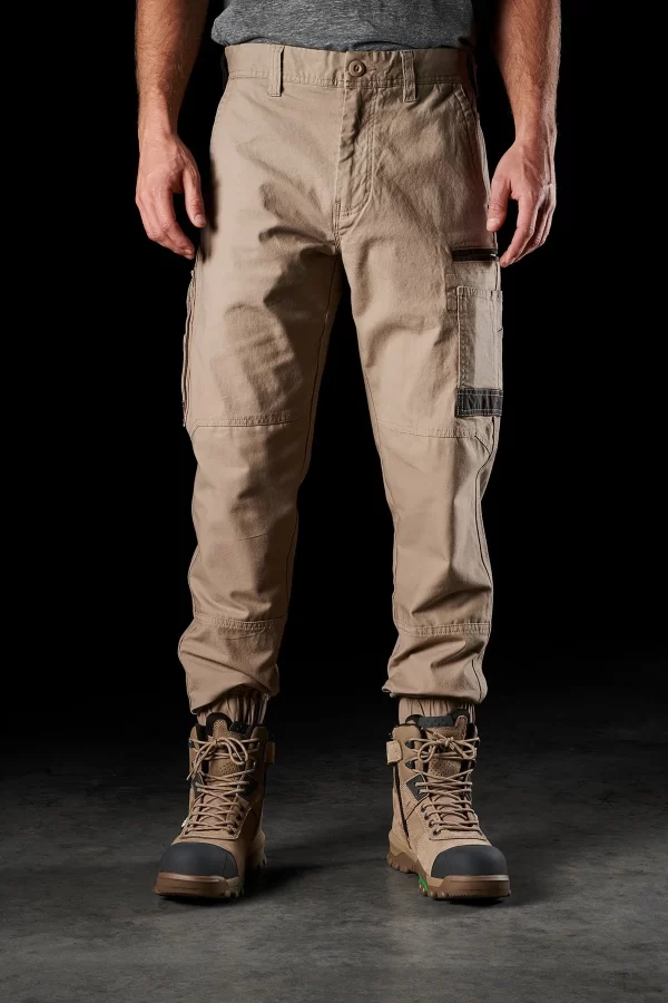 FXD WP-4 Cuffed Work Pants-Khaki02