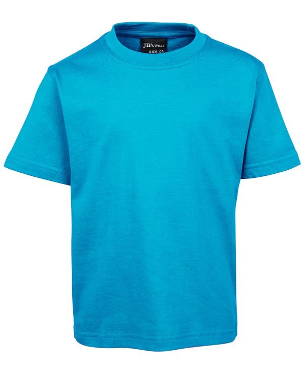 JB's Wear Kids Cotton Tee-1KT-Aqua-4