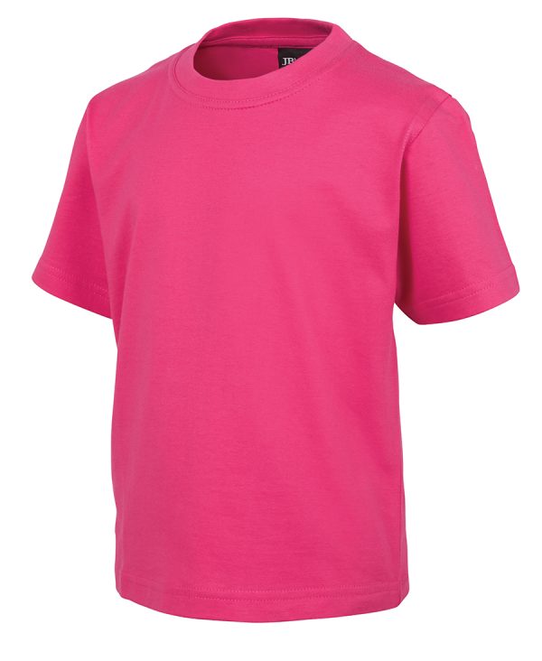 JB's Wear Kids Cotton Tee-1KT-HotPink-1