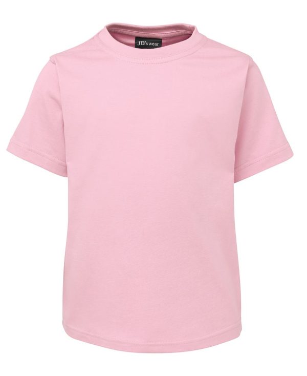 JB's Wear Kids Cotton Tee-1KT-SoftPink-1