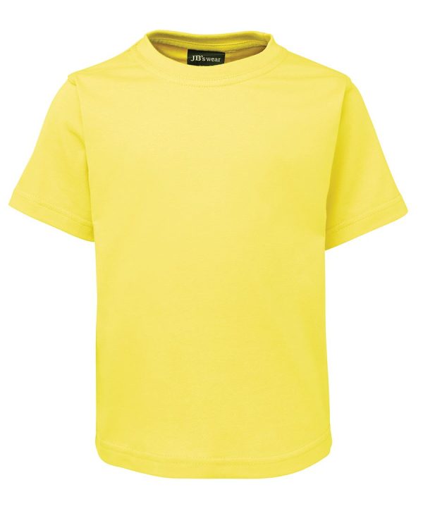 JB's Wear Kids Cotton Tee-1KT-Yellow-1