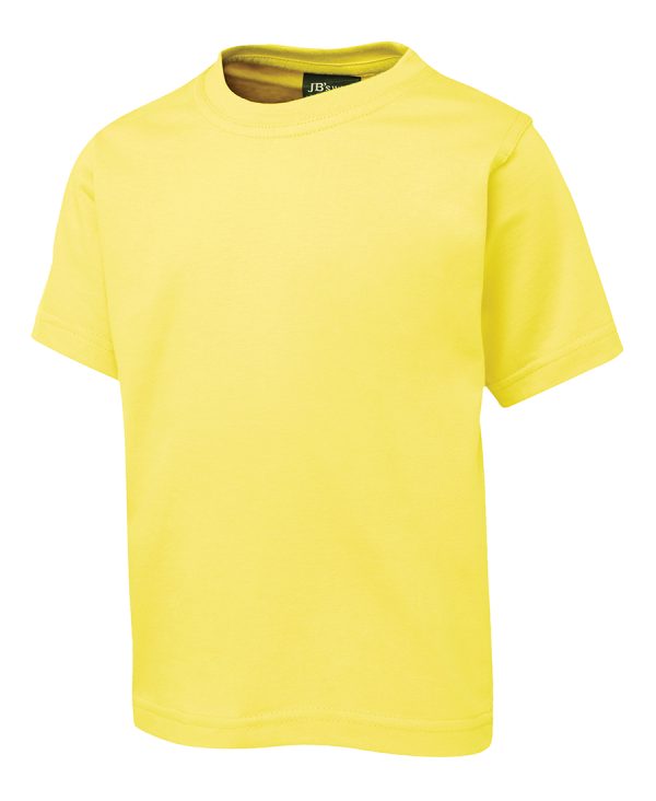 JB's Wear Kids Cotton Tee-1KT-Yellow-2