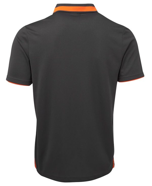 JB's Wear Podium Swirl Polo-7SWP-Black-Orange-3