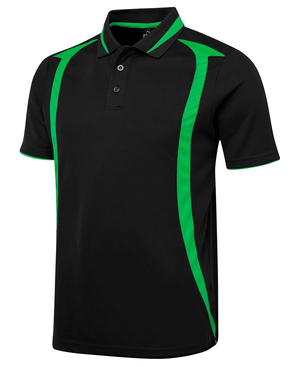 JB's Wear Podium Swirl Polo-7SWP-Black-PeaGreen-2