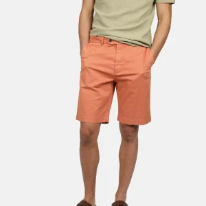 James Harper Cotton Chino Short-JHSH27-CLAY-HERO