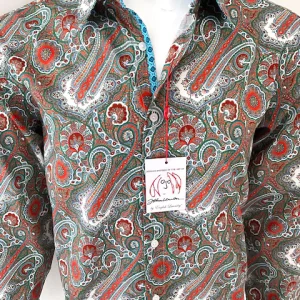 John Lennon Berwick Print Shirt-JLW8200-02-Hero