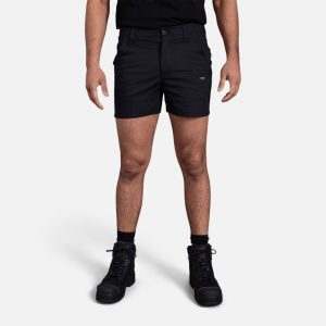 King Gee Work Cool Pro Stretch Short Shorts-K17008-Black-Hero