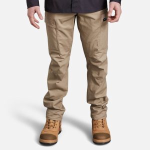 King Gee Workcool Pro Stretch Cargo Work Pants-K13026-KHAKI-