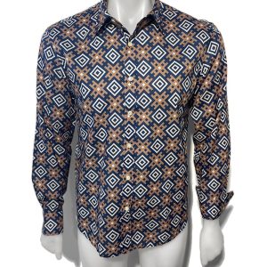 Phillips Gilded Tessellation Long Sleeve Shirt