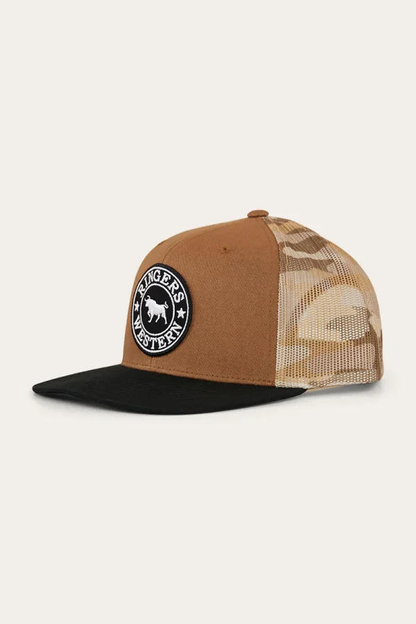 Ringers Western Dalby Trucker Cap-723109RW-clay-1