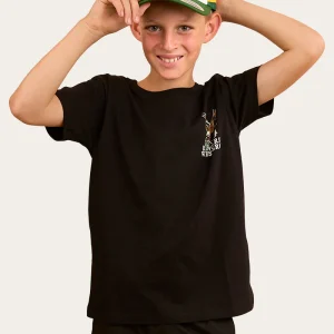 Ringers Western Eyrie Kids Classic Fit T-Shirt-324004RW-Black-Hero