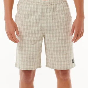 Rip Curl Classic Surf Check Walk Shorts-035MWS-Bone-1