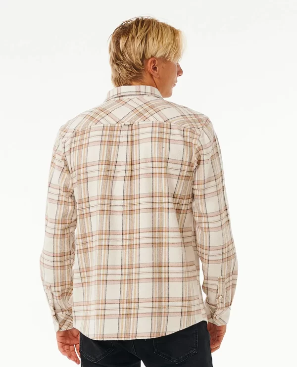 Rip Curl Griffin Flannel Shirt-01EMSH-03-BONE