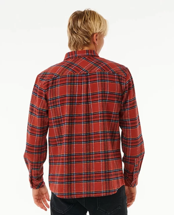 Rip Curl Griffin Flannel Shirt-01EMSH-03-RED