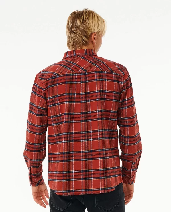 Rip Curl Griffin Flannel Shirt-01EMSH-05-RED