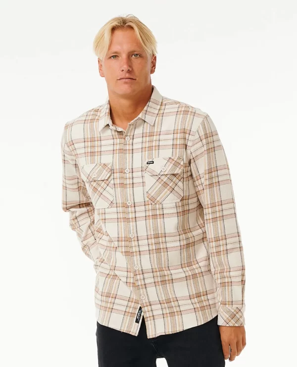 Rip Curl Griffin Flannel Shirt-01EMSH-06-BONE