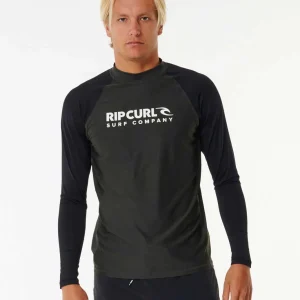 Rip Curl Shock UV Long Sleeve Mens Rash Vest-146MRV-Front