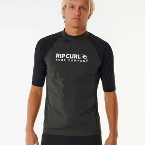 Rip Curl Shock UV Short Sleeve Mens Rash Vest-147MRV-Hero