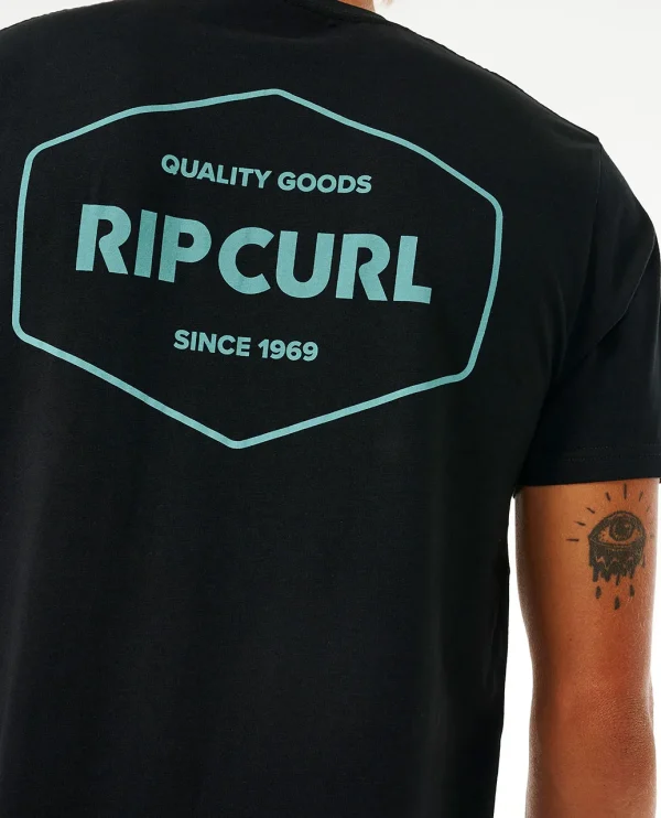 Rip Curl Stapler T-Shirt-0ETMTE-BLACK-5