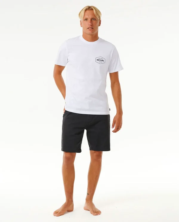 Rip Curl Stapler T-Shirt-0ETMTE-WHT4