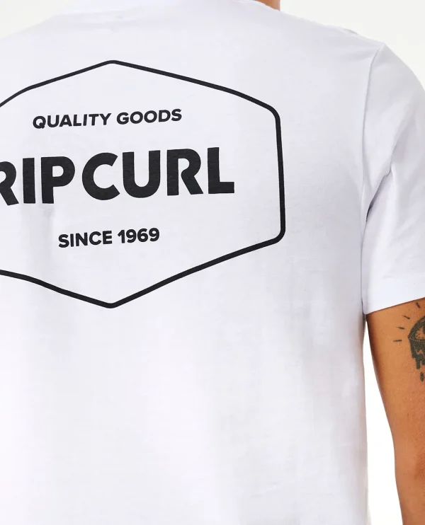 Rip Curl Stapler T-Shirt-0ETMTE-WHT5