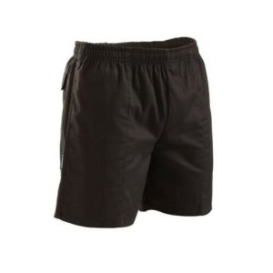 Ruggers Elastic Waist Soft Wash Drill Short-SE214H-Black-Hero