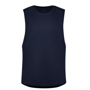 SYZMIK Men's Streetworz Sleeveless Tee-ZH137-Navy