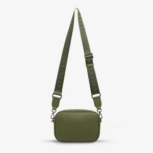 Status Anxiety Plunder With Webbed Strap Handbag Khaki-SA7274-Hero