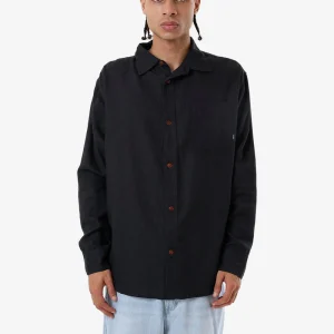 Thrills Hemp Minimal Oversize Long Sleeve Shirt-TA23-201B-1