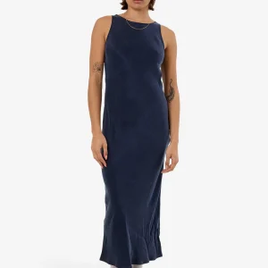 Thrills Indigo Slip Dress-WTH24910E-1