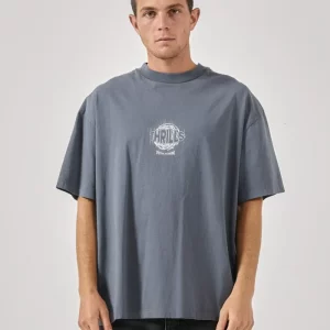 Thrills Mens Spectral Static Oversized Mens T-Shirt-TS23-130GDS-GREY-01-Hero