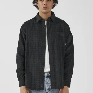 Thrills Moor Cord Long Sleeve Shirt-TA23-211B-1