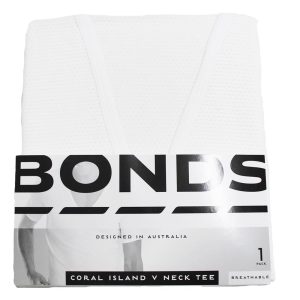 Bonds Coral Island V Neck Tee